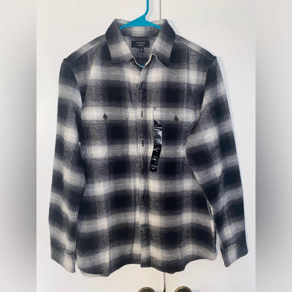 Banana Republic Heavyweight Flannel Shirt